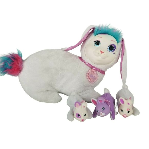Just Play Other - BUNNY SURPRISE 2016 Plush Rabbit Mommy 3 Babies Bunnies Stuffed Animal Toy